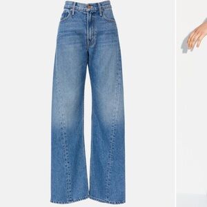 MOTHER Lemon Twist Wide leg jeans SNACKS